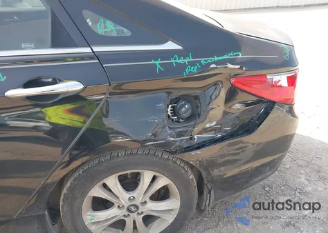 2012 Hyundai Sonata Limited z USA, uszkodzony, nr VIN 5NPEC4AC2CH432299